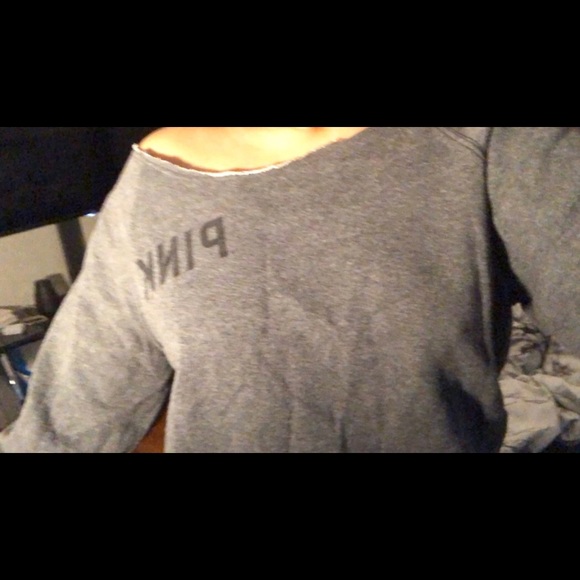 PINK Victoria's Secret Sweaters - PINK Victoria Secrets off the shoulder sweater